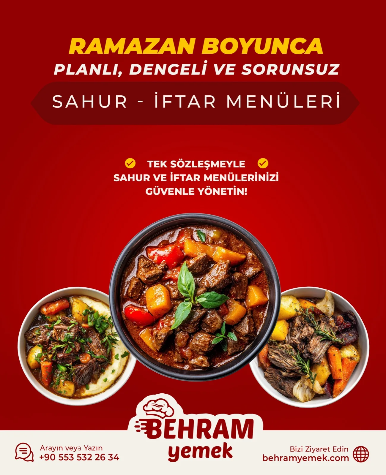 Galeri Fotoğrafı 4 - Behram Yemek / Catering