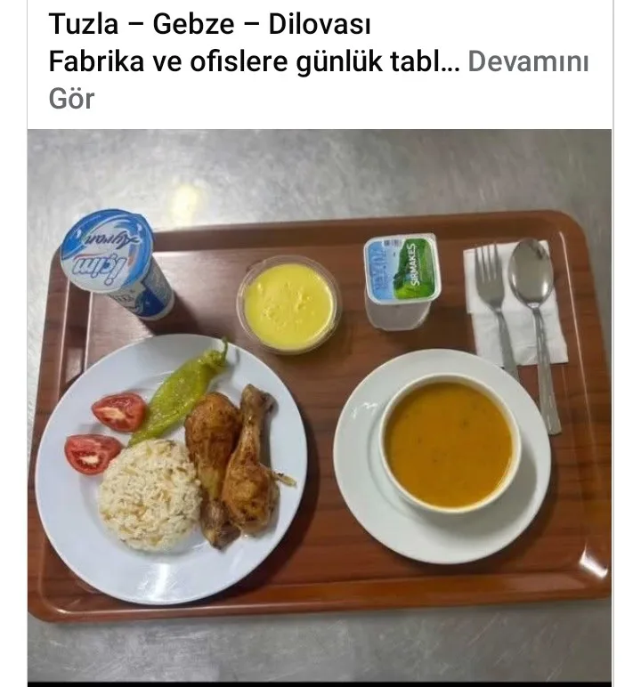 Örnek Menü 3