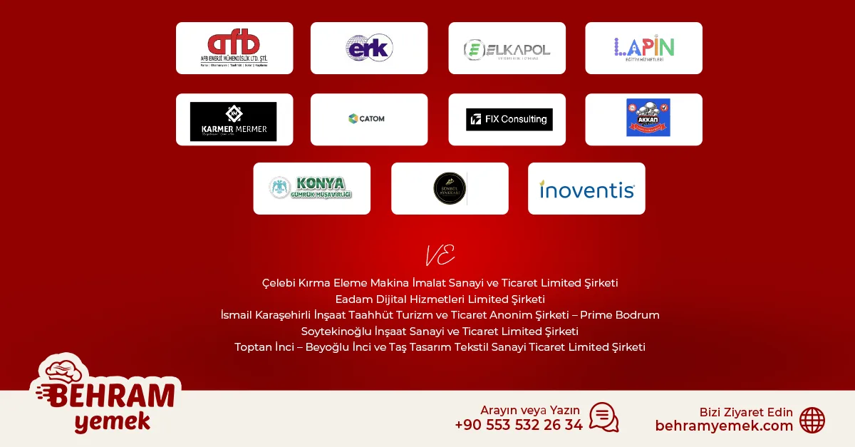 Behram Yemek / Catering referans 1